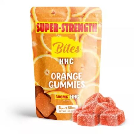 Shop Bites HHC Edible Gummies Orange Washington State
