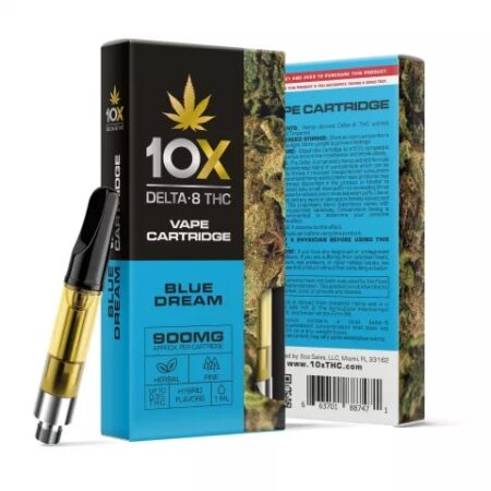 Shop Blue Dream 10X Cartridge Delta8 THC Washington