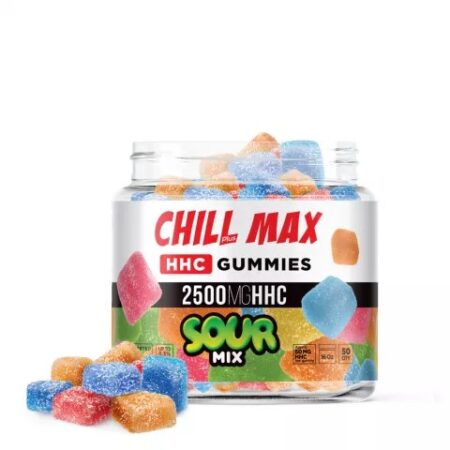 Shop Chill Plus Max HHC Gummies Sour Mix From Washington