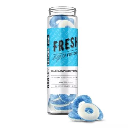 Shop D9 Fresh Blue Raspberry Rings Gummies Washington