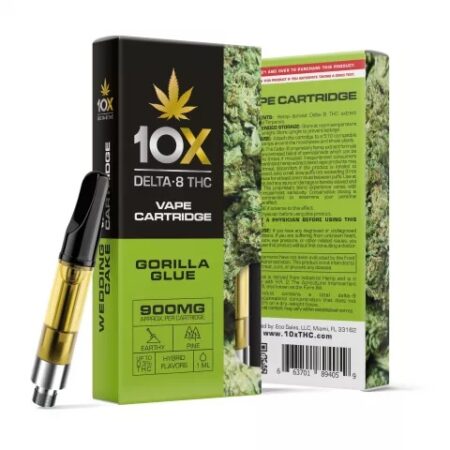 Shop Gorilla Glue 10X Cartridge Delta8 THC Washington