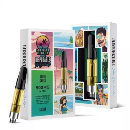 Shop HHC Carts Miami High Green Crack Cartridge Washington