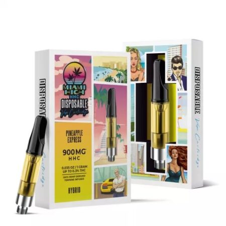 Shop HHC Carts Miami High Pineapple Express Cartridge From Washington
