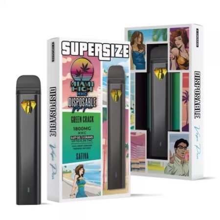 Shop HHC Green Crack Vape Pen Disposable Vape Miami High Washington