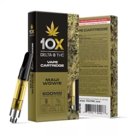 Shop Maui Wowie 10X Cartridge Delta8 THC From Washington US