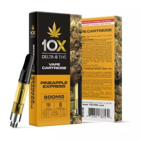 Shop Pineapple Express 10X Cartridge Delta8 THC Washington