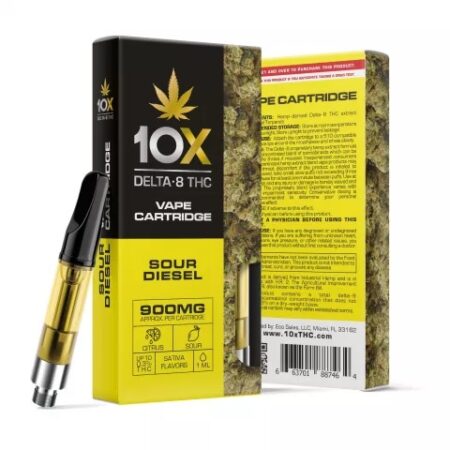 Shop Sour Diesel 10X Cartridge Delta8 THC Washington
